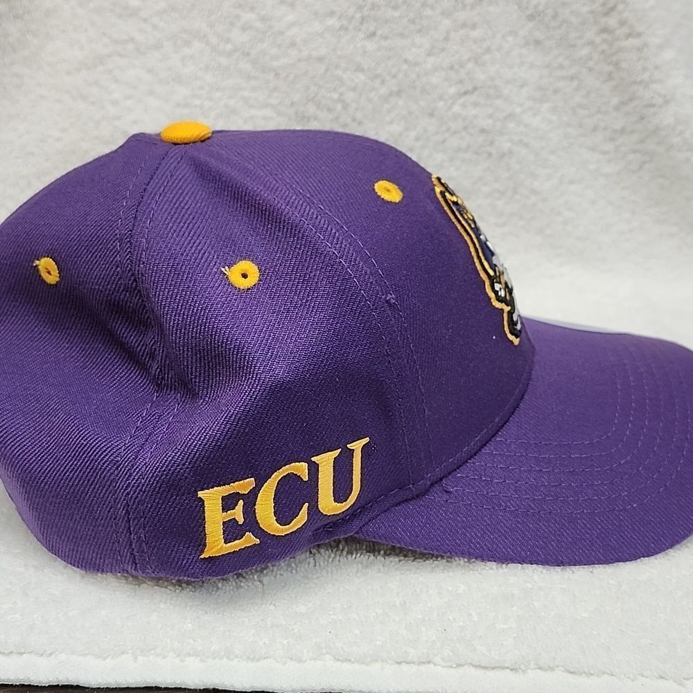 Top of the World East Carolina University Pirates Velcroback Hat - New - Picture 5 of 8